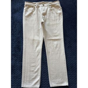 Polo Ralph Lauren‎ Men's Jeans White The Varick Slim Straight Size 36